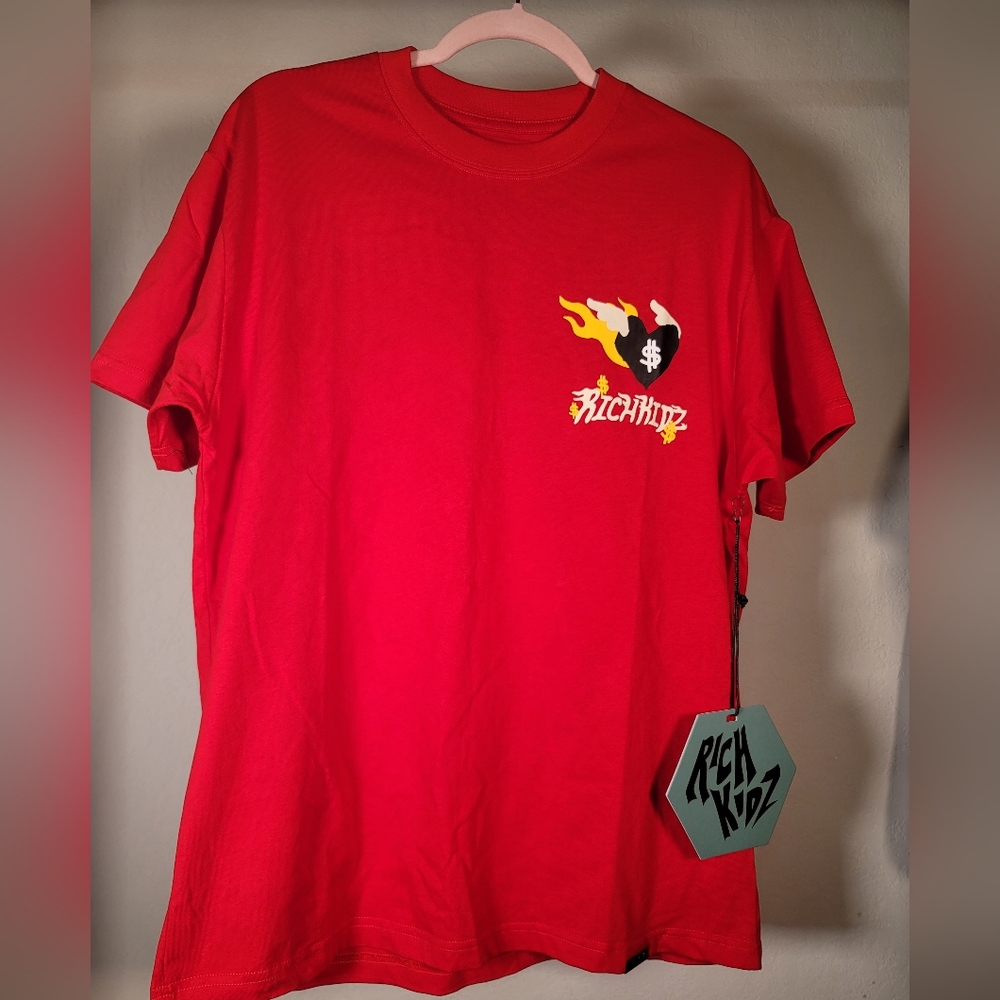 Rich Kidz Red Graphic Tee